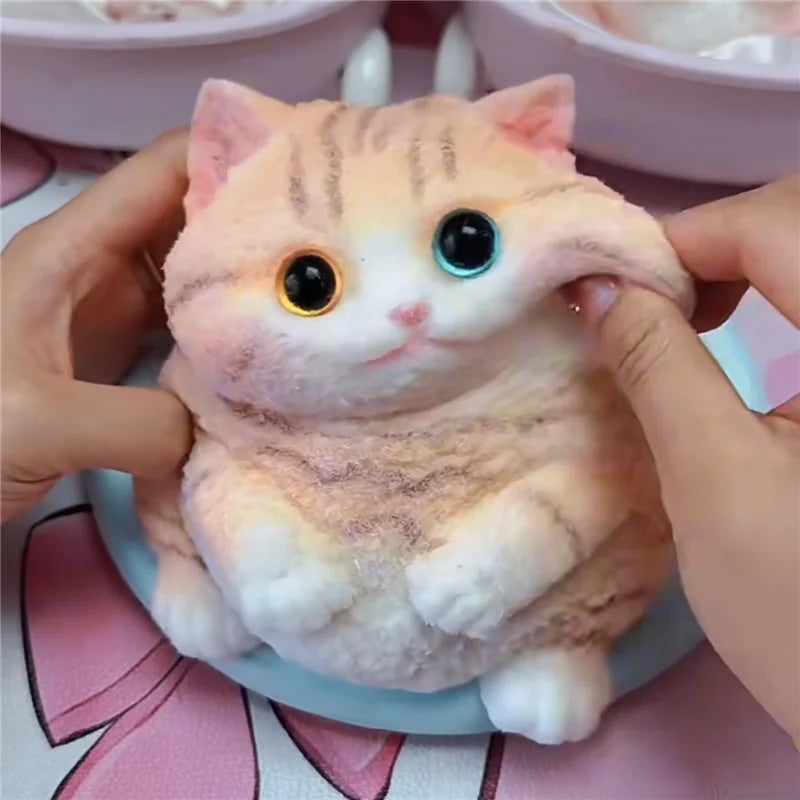 Cat Squishy Soft Silicone Squeeze Toy