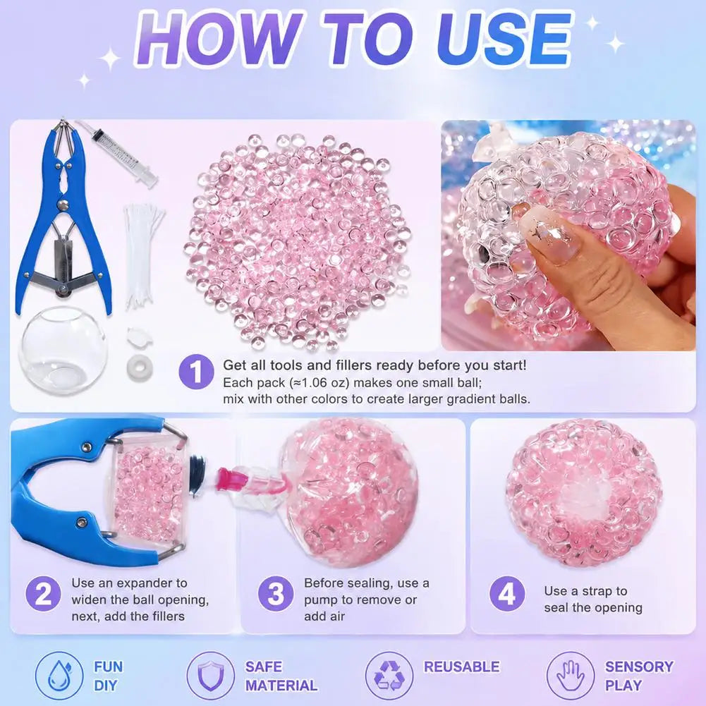 DIY Handmade Squishy Stress Balls