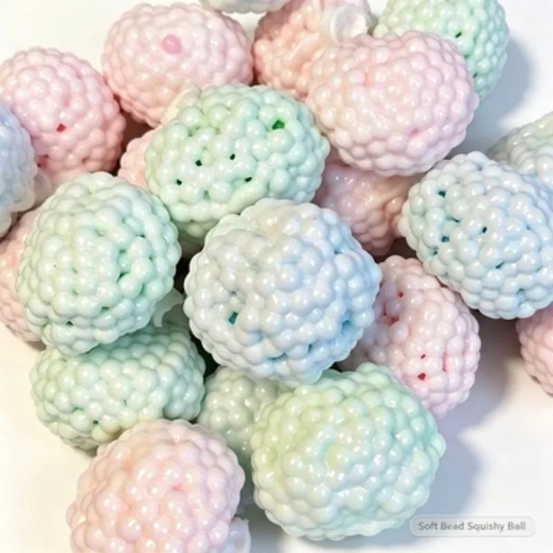 ASMR Bead Squishy Ball Fidget Toy