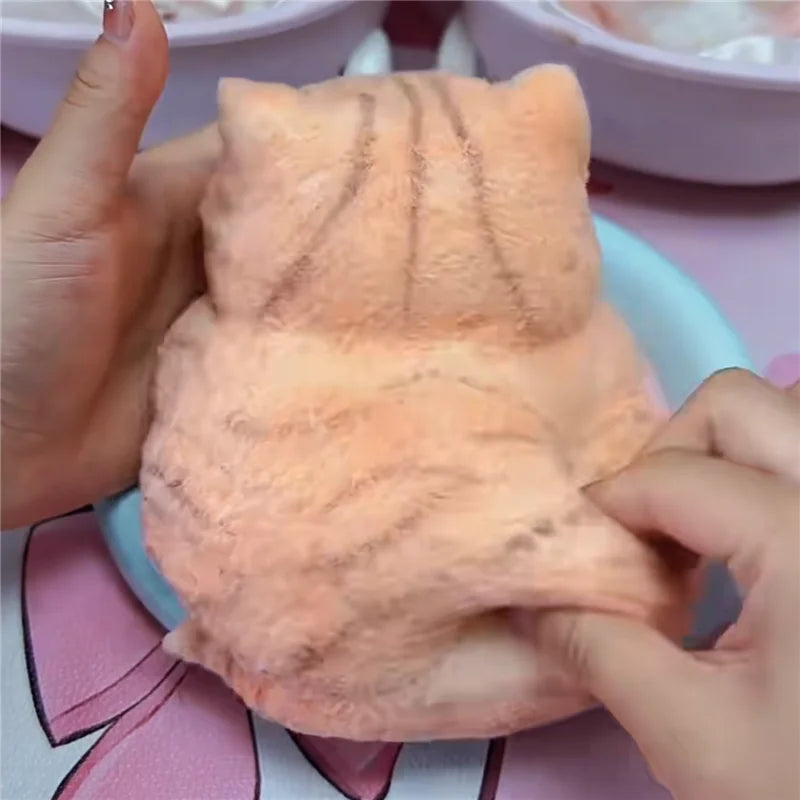 Cat Squishy Soft Silicone Squeeze Toy