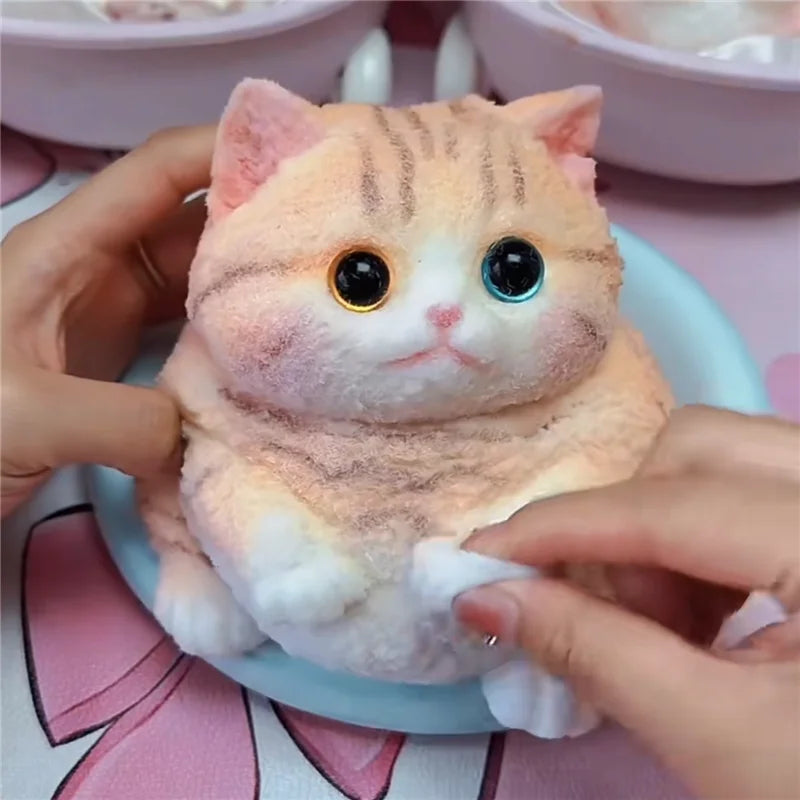 Cat Squishy Soft Silicone Squeeze Toy