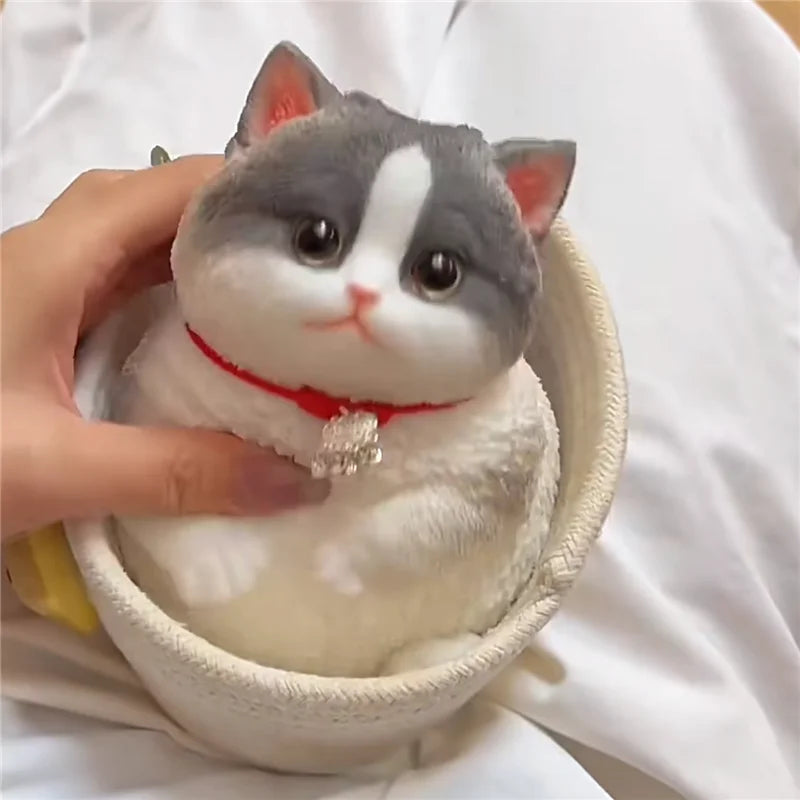 Cat Squishy Soft Silicone Squeeze Toy