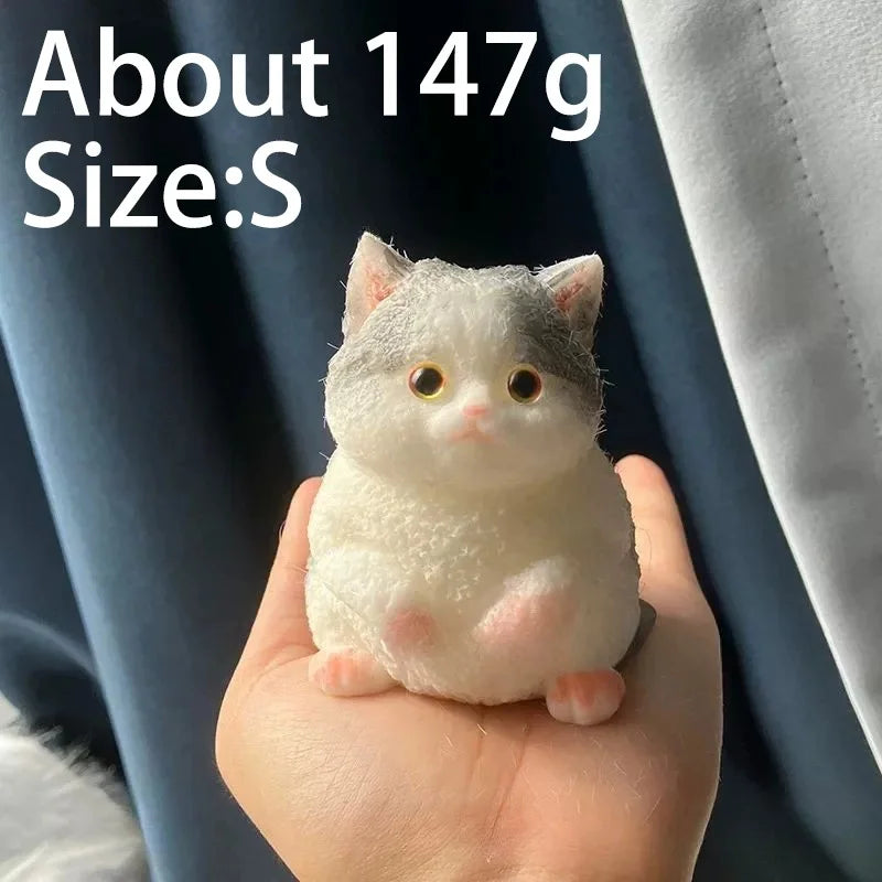 Cat Squishy Soft Silicone Squeeze Toy
